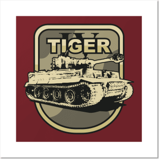 Tiger I Posters and Art